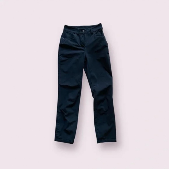 Lululemon Black Stretch Woven Trouser - Picture 1 of 6
